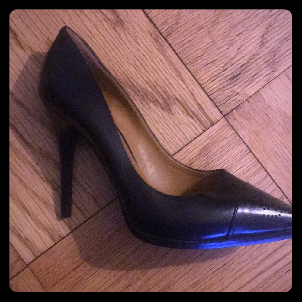 Ralph Lauren Collection black stiletto heels